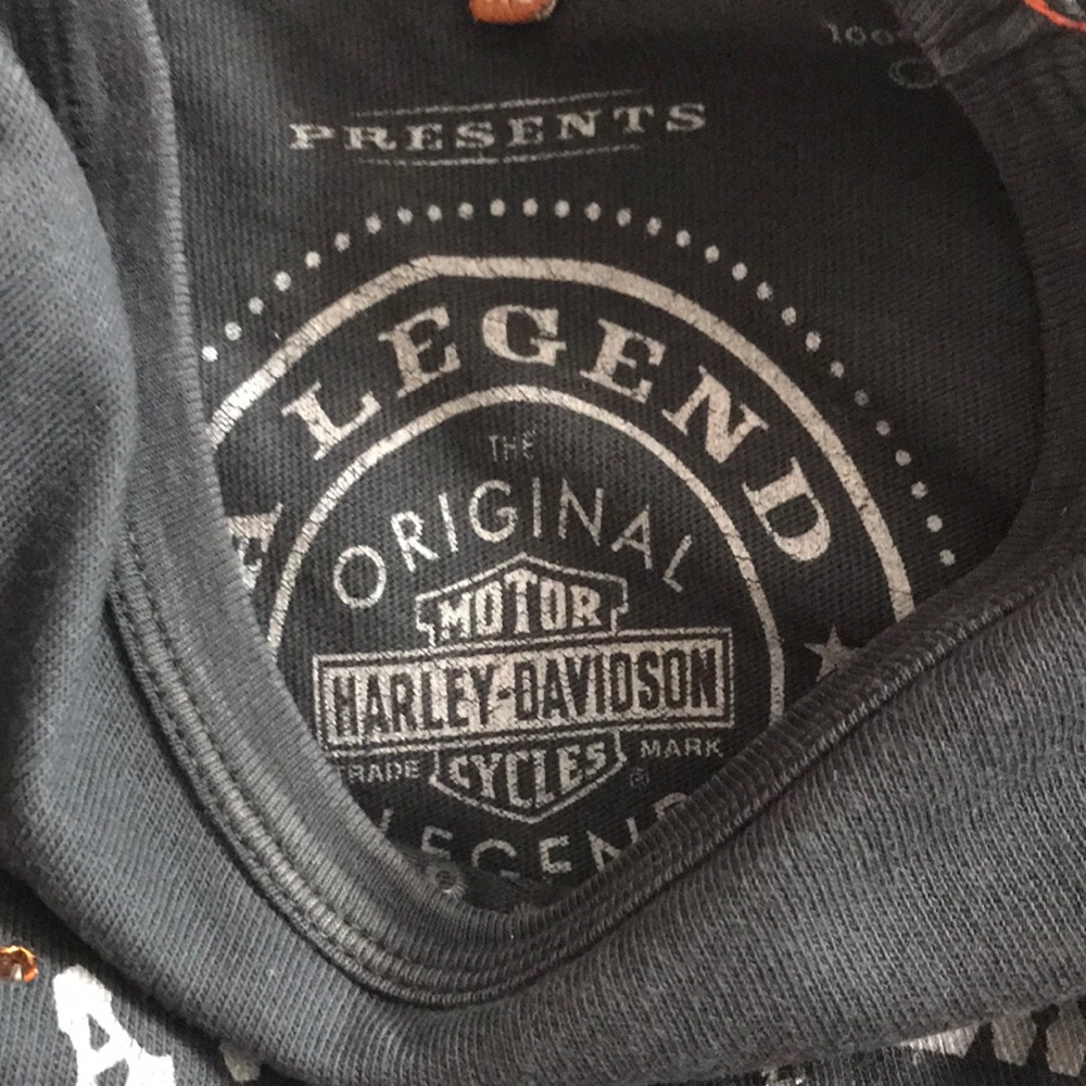 Original Harley Davidson Rhinestone Tee - Picture 4 of 10